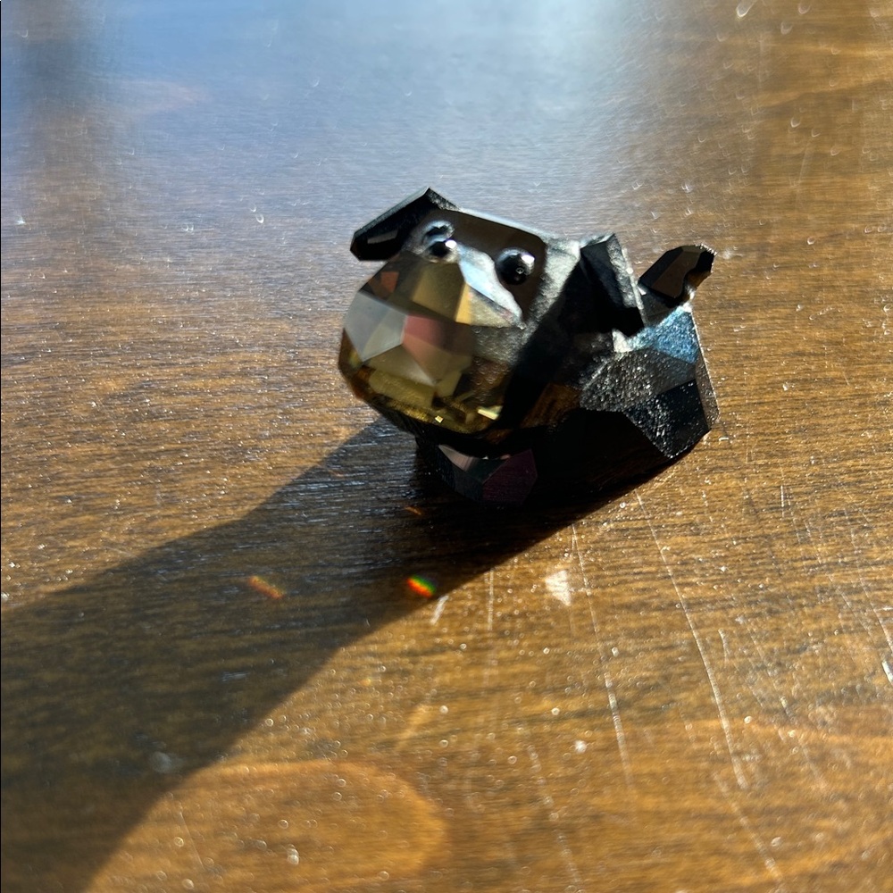 Swarovski Tomasino Crystal Dog Figurine